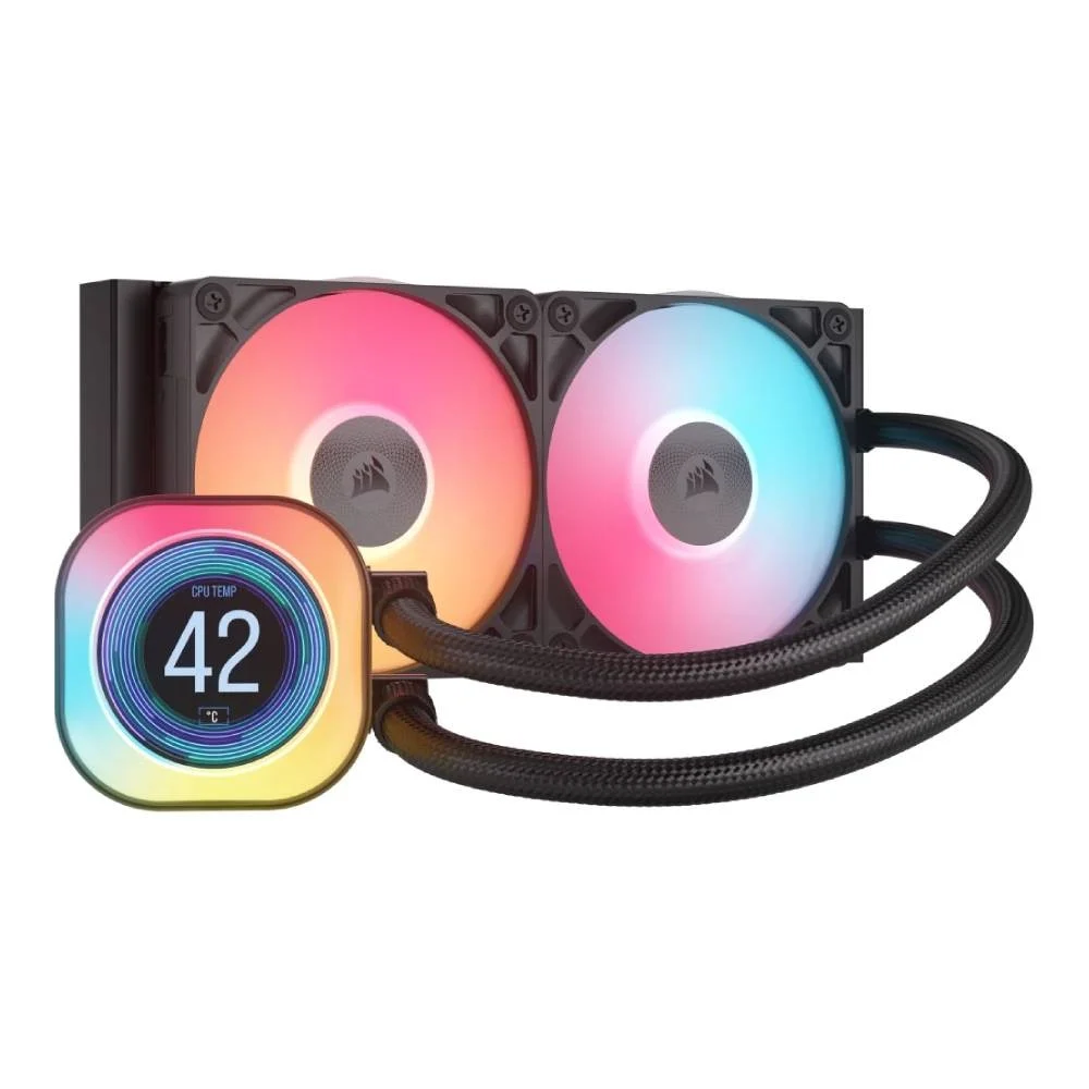 Corsair iCUE LINK TITAN 240 RX LCD RGB Black (CW-9061022-WW) CPU Liquid Cooler