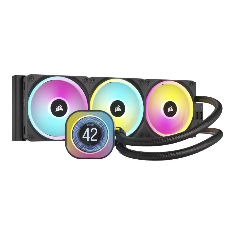 Corsair iCUE LINK H150i LCD Liquid CPU Cooler Black (CW-9061008-WW)
