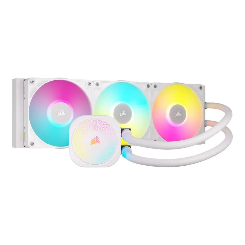 Corsair iCUE LINK TITAN 360 RX RGB White CPU Liquid Cooler (CW-9061021-WW)